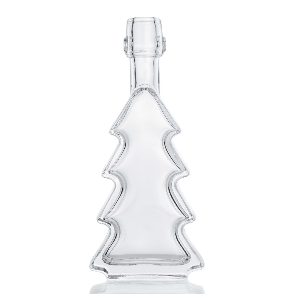 Miniatur-Flasche Tannenbaum 40 ml Lochmündung - Flaschenbauer