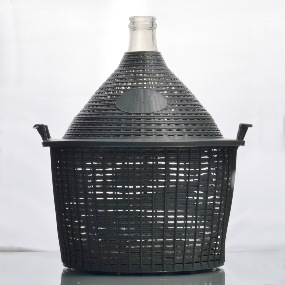 Glasballon 25 Liter im Polykorb - SBALL250 - Glasballone - Flaschenbauer