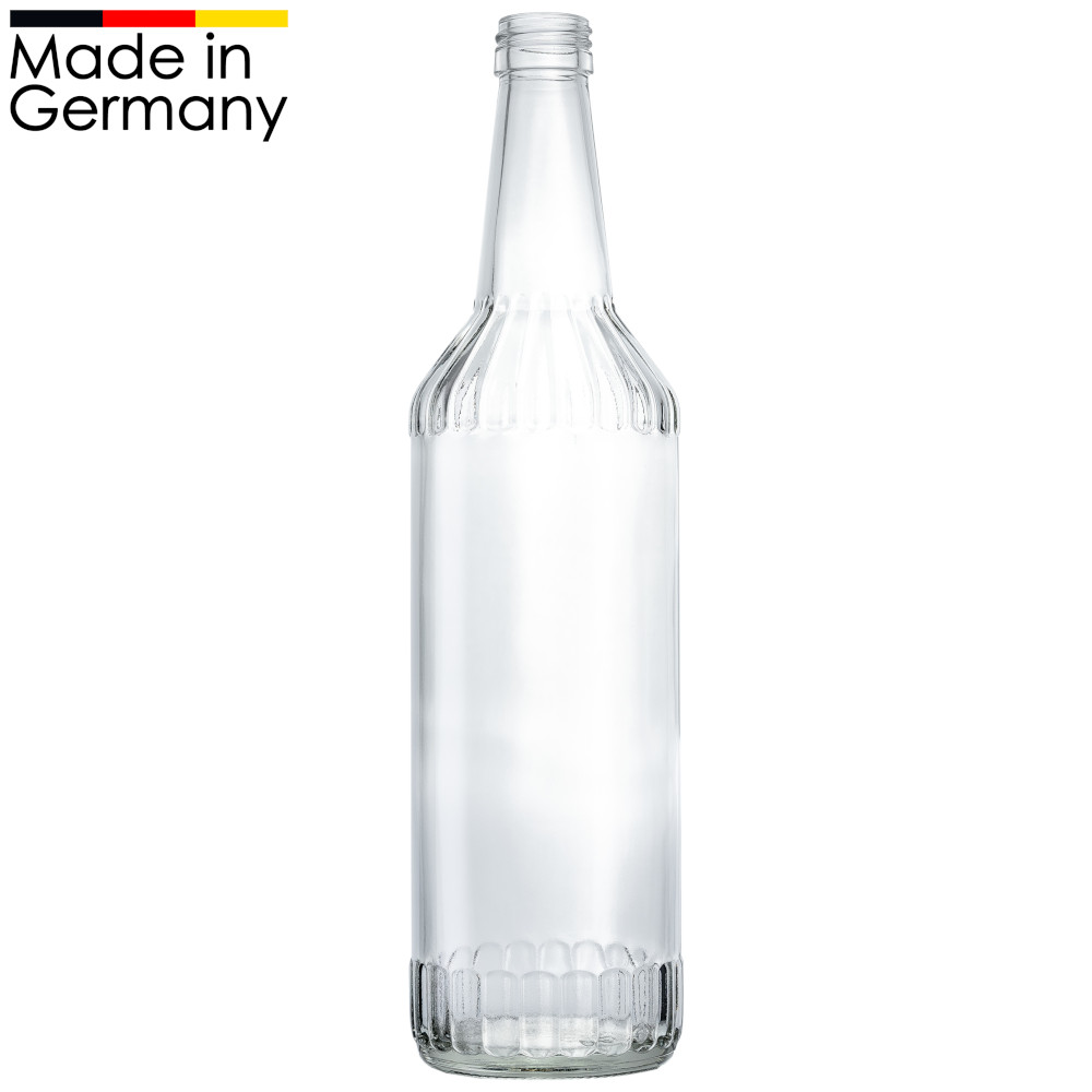 Likörflasche 700 ml Facetten 28 mm Standartd - Flaschenbauer