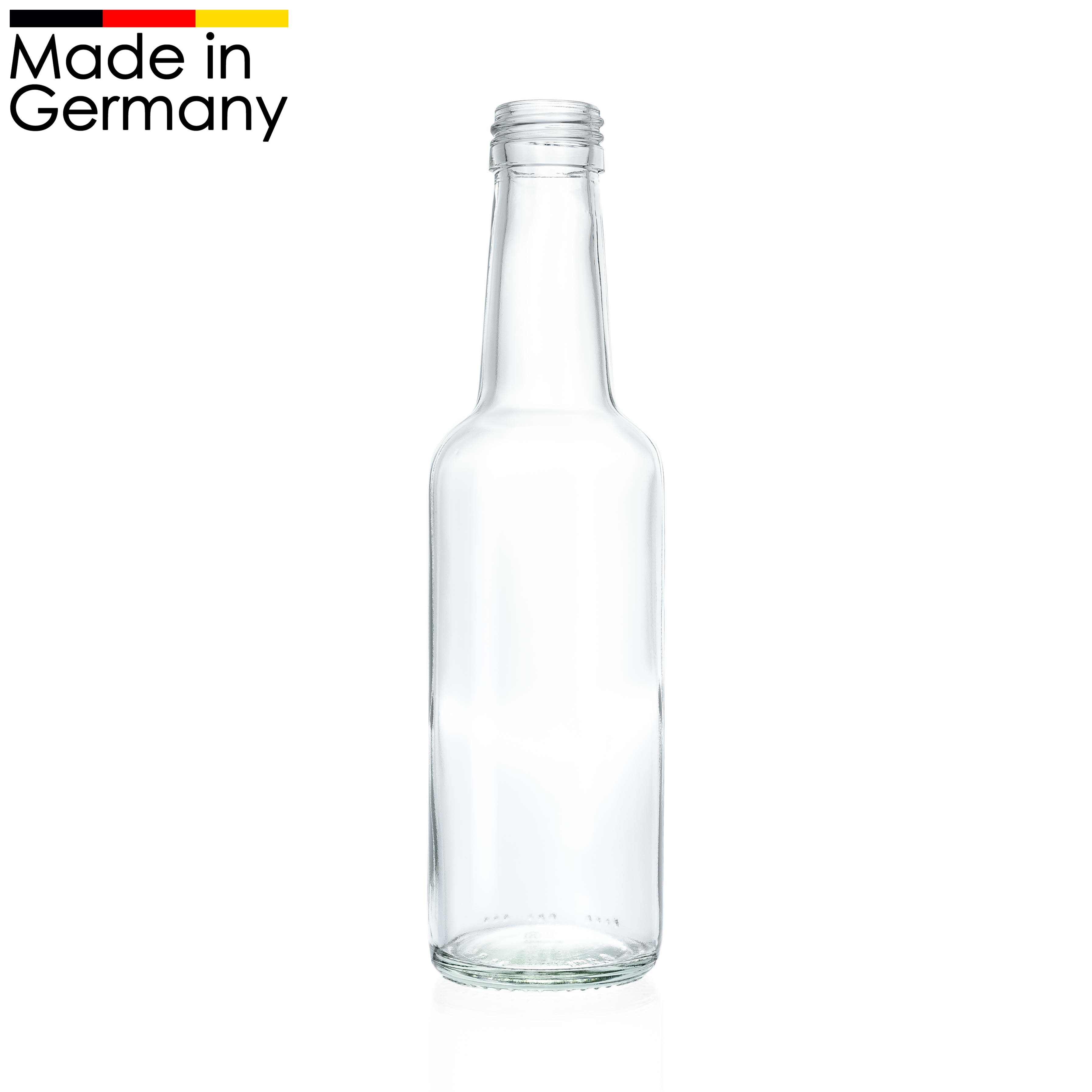 Gradhalsflasche 250 ml - 28 mm Standard SGRAD001 - Flaschenbauer