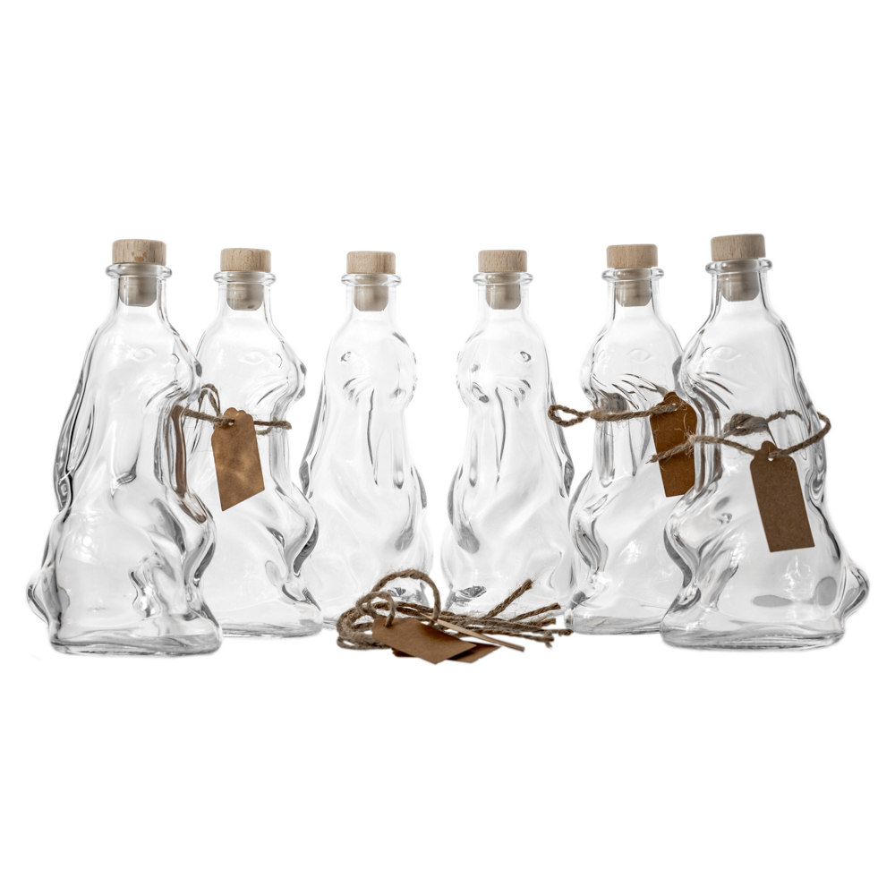 6 er Set Flasche Osterhase 200 ml - BUNDSHASE201-01 - Bild 02